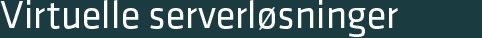 Om vores hostingl&oslash;sninger